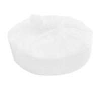 VALICLUD Housse Intérieure pour Fauteuil Poire Ronde en Mesh Élastique Blanc, Design Ergonomique et Facile D'utilisation, pour Salon et Chambre