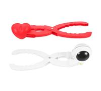 VALICLUD Kit Créatif 3d pour Moules à Sushis en Pp, Facile à Utiliser, 2 Pièces de Cœur et Astronaute, pour Préparation de Repas et Jeux D'hiver
