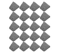 VALICLUD Kit de Coin de Hache, Cales Métalliques en Fer, 20 Pièces, Poignée en Bois, Installation Facile, Fixation de Tête pour Haches et Marteaux, Accessoires de Renforcement pour Outils