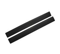 VALICLUD Lot De 2 Cache-interstices De Cuisinière En Silicone Noir 53 Cm, Protection Résistante à La Chaleur Pour Plan De Travail, Protection Anti-huile Cuisine Et Brûleurs