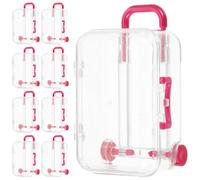 VALICLUD Lot de 24 Boîtes à Bonbons de Petite Valise Ps, Design Créatif et Pratique, Décoration pour Fêtes et Shower