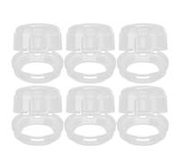 VALICLUD Lot de 6 Housses de Protection Transparentes en PP pour Cuisinière à Gaz Bouclier Double Couverture Résistant et Sécuritaire Adaptées à la la Cuisine pour Prévenir L’Ouverture