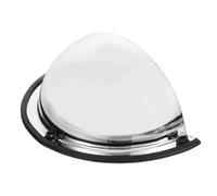 VALICLUD Miroir Convexe Visibilité Accrue en Acrylique Argenté de Sécurité et Large Couverture D’angle pour Entrepôts et Zones à Fort Trafic pour Garage et Allée