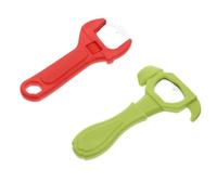 VALICLUD Ouvre-bouteille Multifonction Créatif en Silicone 2 Pièces de Marteau Aimant Design Original et Pratique pour Réfrigérateur pour Bar et Voyage