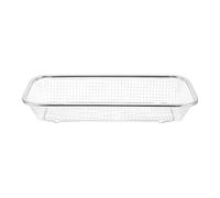 VALICLUD Panier de Grillade en Acier Inoxydable, Grand Format Argenté | Usage Cuisson et Cuisson au Four, Répartition Homogène Chaleur, Design Polyvalent, pour Barbecue et Air Fryer