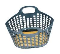 VALICLUD Panier de Rangement Pliable à Poignée Ergonomique Panier à Fruits et Légumes et Multi Usage pour Cuisine Pique et Buanderie Facile à Nettoyer