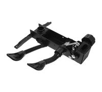 VALICLUD Pied Pivotant en Acier Noir pour Chaise, Remplacement Stable | Installation Facile, Solide et Pratique, Pièce Compatible Chaise et Bar, Usage Bureau ou Assise Quotidienne