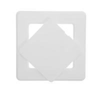 VALICLUD Plaque de Recouvrement D'accès en Abs Blanc pour Cloison Sèche et Plafond, Porte D'accès la Plomberie et Électricité, Installation Simple pour Projets de Rénovation