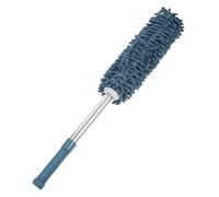 VALICLUD Plumeau de Nettoyage Extensible en Matière Synthétique Bleu, Brosse de Dépoussiérage pour Télévision et Table, Outil Pratique pour Atteindre les Zones Difficiles