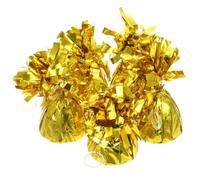 VALICLUD Poids pour Ballons à Hélium en Aluminium Doré 5pcs, Bloc Lesté pour Ballons, Décoration pour Fêtes et Anniversaires