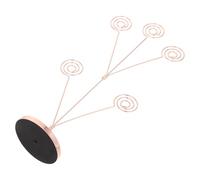 VALICLUD Porte-Cartes de Table en Fer Style Arbre à 5 Branches avec Pince Porte-mémos pour Bureau, Décoration Élégante pour Restaurants et Saint-Valentin