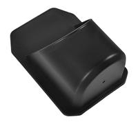 VALICLUD Porte-Verres à Vin Mural en Silicone Noir Support Adhésif Cuisine et Salle de Bain Porte-Verres Individuel Antidérapant Facile à Nettoyer Installer