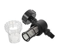 VALICLUD raccords de connexion pour filtre de toilette IBC filtre de réservoir ibc en plastique S60x6 à 1/2in, compatible pour irrigation de jardin et stockage de liquide