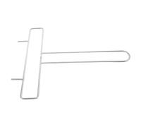 VALICLUD Rail de Rôtissage Barbecue en Acier Inoxydable, Design Japonerie | Argenté, Léger et Résistant aux Hautes Températures, Usage Multifonction pour Grillades et Restaurants