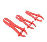 VALICLUD Set de 3 Pinces D'arrêt en Plastique pour Tuyaux de Voiture, Protection Non Conductrice, Prévient les Dommages aux Durites Internes, pour Freins et Chauffages