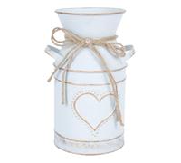 VALICLUD Vase De Fleur Galvanisé Conteneur D'Arrangement ÉLéGant pour Table À Manger Et Bureau DéCoration RéTro Stable Et Polyvalent