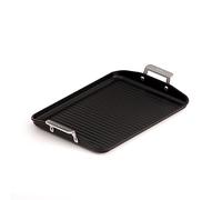 Valira Aire - Grill Premium de 34x25 cm fabriqué en Espagne, en Fonte d'aluminium avec Anti-adhérent écologique renforcé, apte pour l'induction