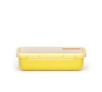 Valira Porta aliments - Récipient hermétique 0.5 L fabriqué en Espagne, couleur jaune