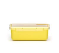 Valira Porta aliments - Récipient hermétique 0.75 L fabriqué en Espagne, couleur jaune