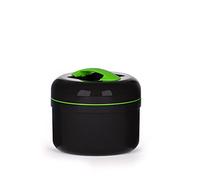 Boite repas isotherme - Noir et vert - Grande lunch box - 2.5 L Noir G