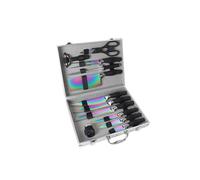 Valise 12 pièces lames revêtement Titane Pradel Excellence