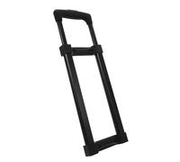 Valise à roulettes Poignée Télescopique de Remplacement Noire | Plastique Résistant aux Rayures, Prise Ergonomique, Base Renforcée, Réglage 415 à 1050mm, Entraxes 72mm