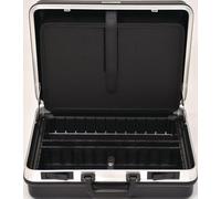 Valise coque L490xP188xH365mm avec poches à outils 24,5 l plastique ABS cadre alu