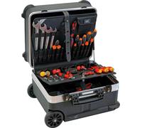 Valise coque Promat à roulettes 470x390x300mm capacité de charge 40kg empilable