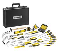 Stanley Boîte à outils STMT72986-1 - 119 pièces, mallette alu 3 niveaux noir et jaune