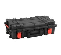 Valise de Vol Portable Boîte à Outils Atelier Maison Voyage Noir PP vidaXL
