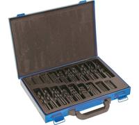 Valise métallique 170 forets métaux HSS laminés de 1 à 10mm STILKER - 22237