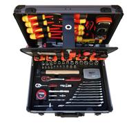 Valise pour électricien et électromécanicien 1/4' + 1/2“ 142 pièces KS TOOLS - 922.0642F