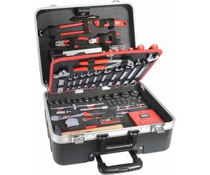 Valise trolley + 136 outils SAM OUTILLAGE fermeture P-136N