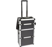 Valise Trolley Aluminium - 370 X 225 X 670 Mm - 66,9 L - Noir