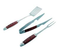 Valisette barbecue - ustensiles barbecue Marron foncé G