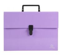 Valisette - Trieur - 18 Compartiments - 32 X 24 Cm - A4 - Mauve - Exacompta