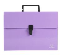 Valisette - Trieur - 18 compartiments - 32 x 24 cm - A4 - Mauve - Exacompta