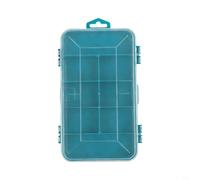 Valixirant Boîte de rangement compacte à 8 emplacements, vis, boulons, clous, écrous et petites fixations pour travaux électriques ou de plomberie