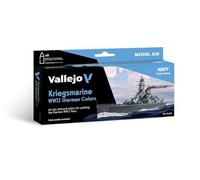 Vallejo 071615 Lot de 8 peintures WWII Navy Guerre 17 ml