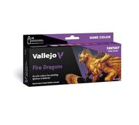 Vallejo 120116 772196 Lot de peintures Fire Dragons 8 x 18 ml
