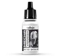Createx Vallejo Peinture acrylique pour aérographe AV Mecha Color Vernis satiné 17 ml