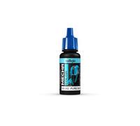 Createx Vallejo Peinture acrylique aérographe AV Mecha Color 17 ml – Noir Pur