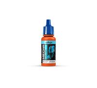 Createx Vallejo Peinture acrylique aérographe AV Mecha Color 17 ml Orange
