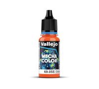 Createx Vallejo Peinture acrylique aérographe AV Mecha Color 17 ml Orange fluo
