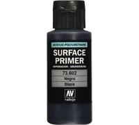 Vallejo 73602 Apprêt Acrylique Polyuréthane Noir 60 ml