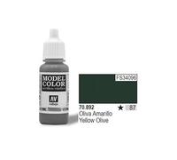 Jaune Olive 087 / 892 Pot De Peinture Acrylique 17ml - Prince August