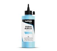 Vallejo Acrylic Studio Peinture acrylique 200 ml Bleu de phtalocyanine pâle n° 55