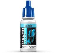 Vallejo Aérographe acrylique couleur "AV Mecha Color" - Blanc pur - 17 ml