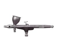 Createx Vallejo Aérographe INNOVATOR – Système par gravité 2-en-1, ultra‑léger, 0,2/0,3 mm, 9 ml