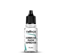 Vallejo Améliorateur de Flux pour Aérographe 18 ml - Idéal pour Fluidifier les Peintures Acryliques - Série Airbrush